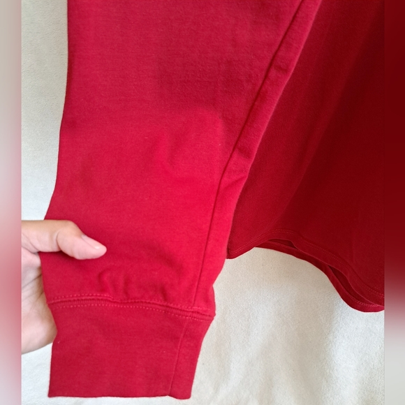 Men's Red Nike Long Sleeve St Louis Cardinal Tee - Picture 4 of 9